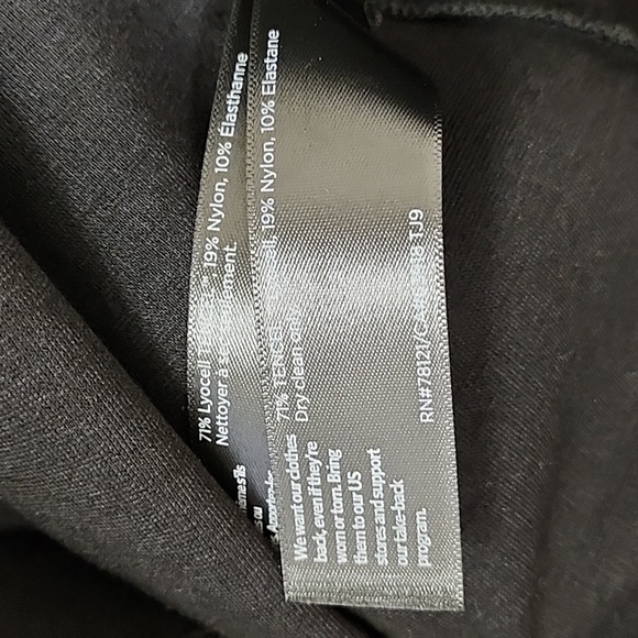 Eileen Fisher preppy  Black  Drape Open Blazer Office Siren size Small - Picture 7 of 17